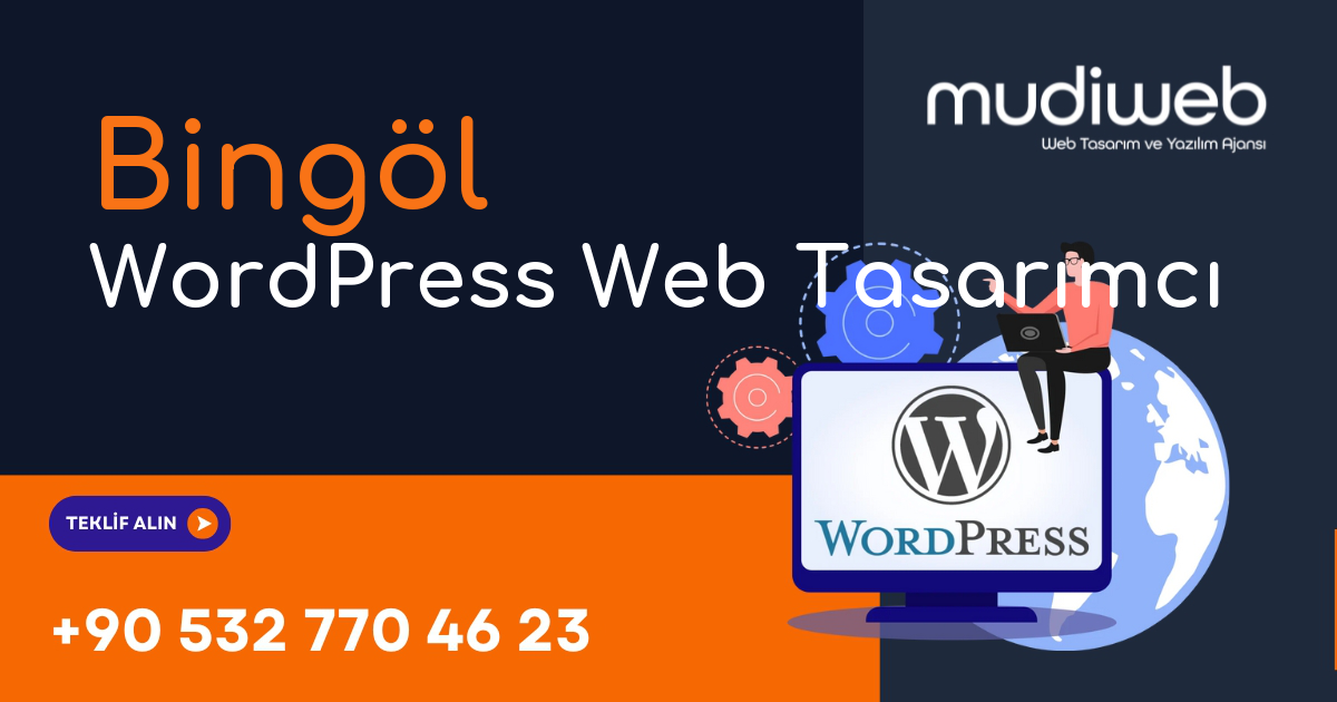 Bingöl WordPress Web Tasarımcı - Bingöl WordPress Web Tasarım Fiyatları - Profesyonel WordPress Web Sitesi Mudiweb