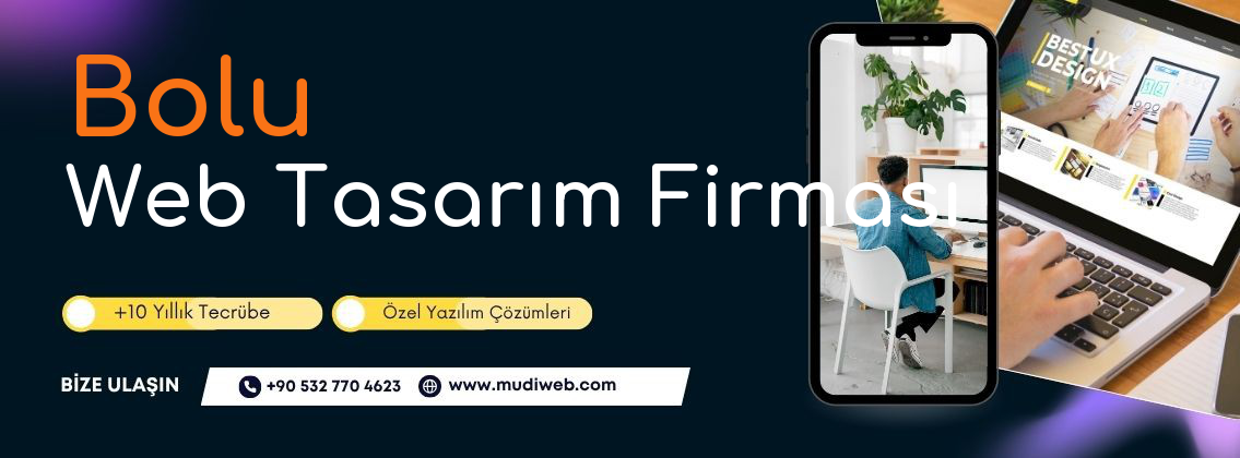 Bolu Web Tasarım Firması - Bolu Web Tasarım Ajansı - Profesyonel Web Tasarım Hizmetleri Mudiweb