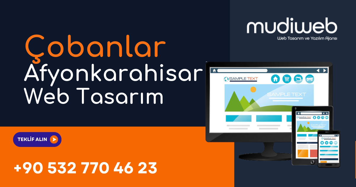 Çobanlar Afyonkarahisar Web Tasarımcı
