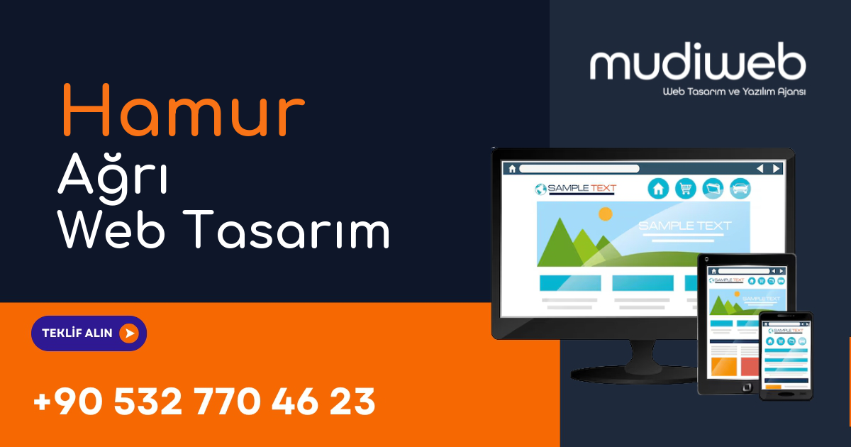 Hamur Ağrı Web Tasarımcı