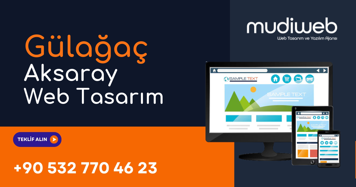 Gülağaç Aksaray Web Tasarımcı