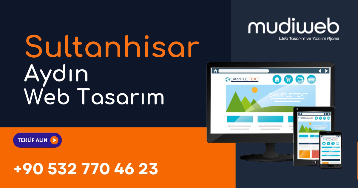 Sultanhisar Aydın Web Tasarımcı