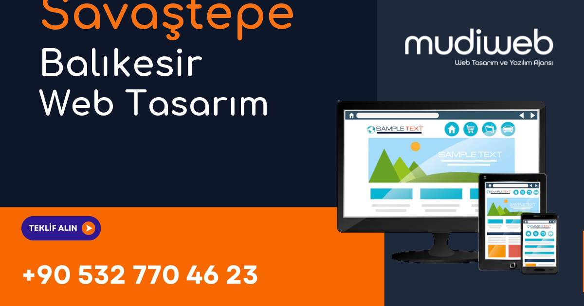 Savaştepe Balıkesir Web Tasarımcı